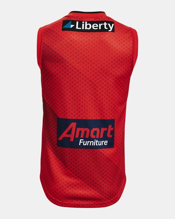 Men's EFC 2022 Replica Training Guernsey in Red image number 5
